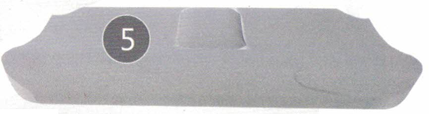 Schaumstoff für Sitzfläche Sitzbank vorne AMI6
