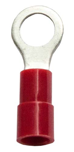 Kabelverbinder Ringzunge Rot M4 5-1mm²